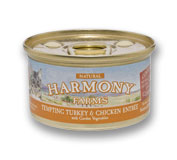 Can of Tempting Turkey & Chicken Entrée with Garden Vegetables