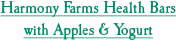 Harmony Farms Health Bars with Apples & Yogurt