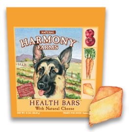 Bag of Harmony Farms Health Bars with Natural Cheese